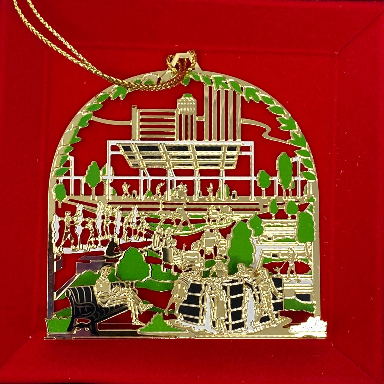 Whaling Graphics Guthrie Green Ornament 2015