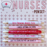 Fun Club Nurses Pen Set