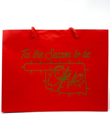 Ida Red Tis The Season To Be Okie Gift Bag