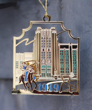 Whaling Graphics Will Rogers High Ornament 2014