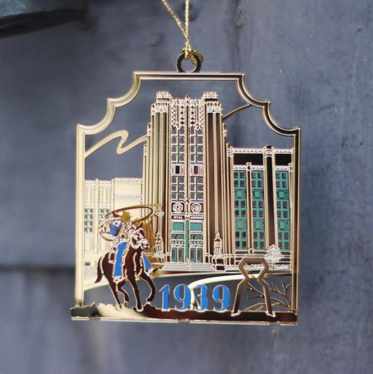 Whaling Graphics Will Rogers High Ornament 2014