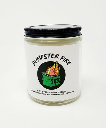 Blush & Gloom Dumpster Fire 2020 Candle