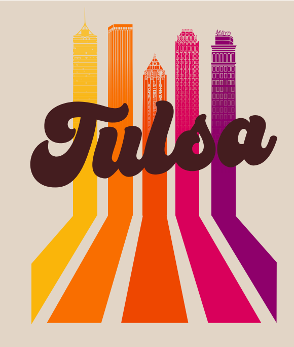 Ida Red 70s Tulsa Tshirt