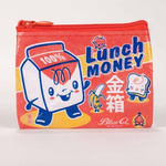 Blue Q Lunch Money Coin Purse