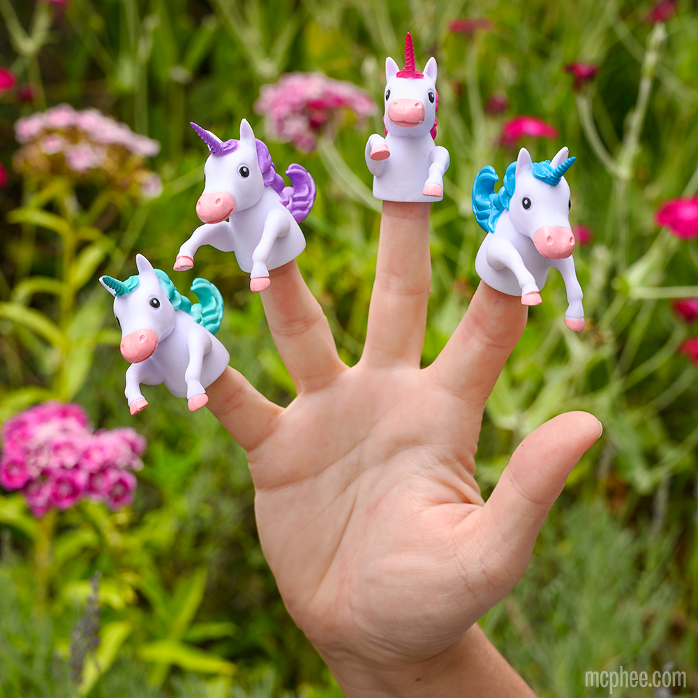 Archie McPhee Unicorn Finger Puppet