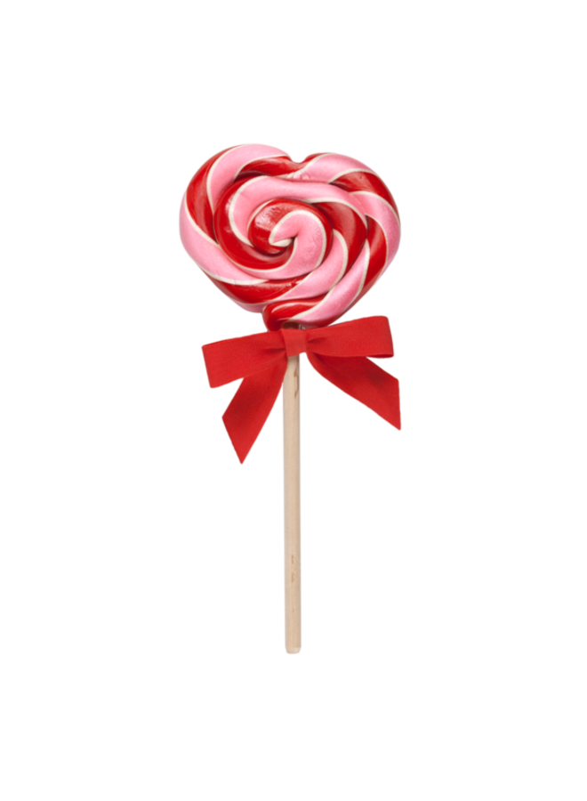 Heart Strawberry Shortcake Lollipop