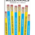 Whiskey River Soap Company Boomers vs Millennials Pencils