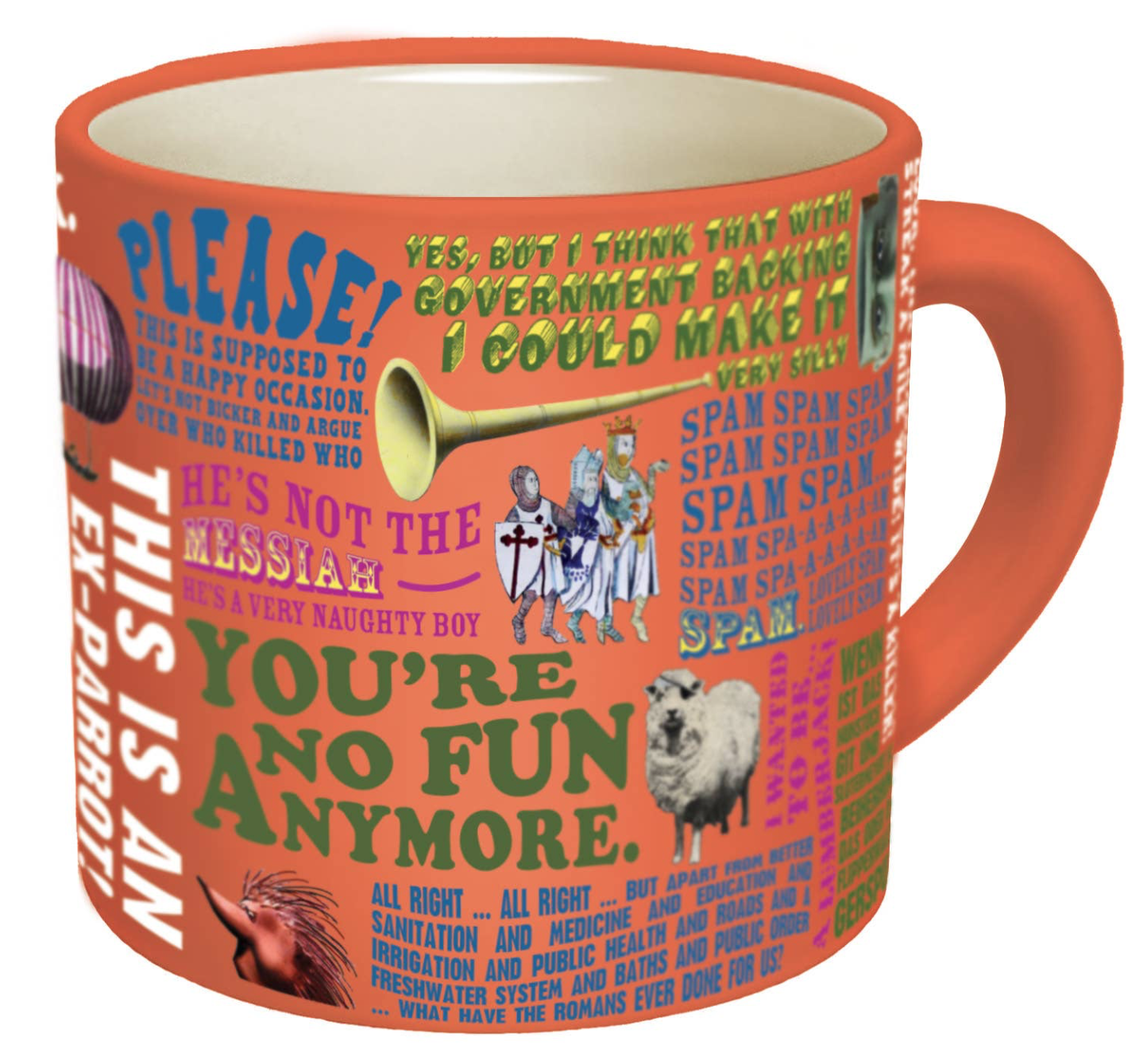 The Unemployed Philosopher's Guild Monty Python Mug