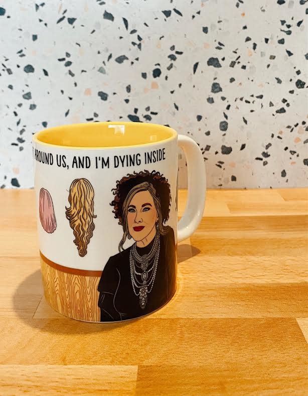 The Found Moira The World Is Falling Apart Mug