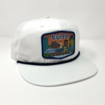 The Okie Brand Tulsa Time The Okie Brand Hat: White