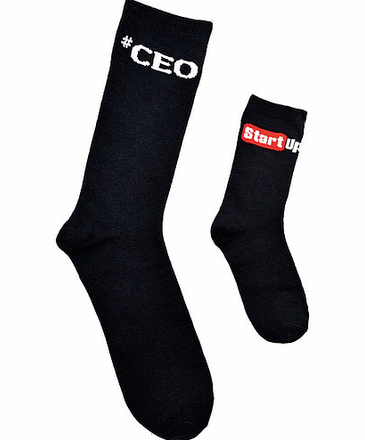 Piero Liventi Daddy & Me CEO Startup Socks