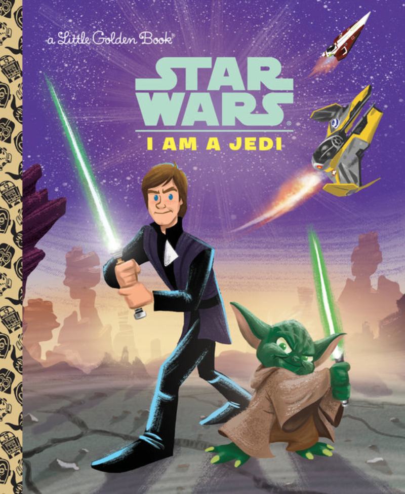 Random House I am a Jedi  Little Golden Book