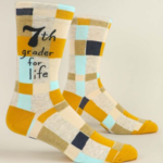 Blue Q 7th Grader For Life Men's Socks