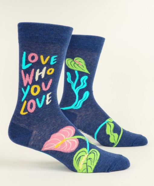 Blue Q Love Who You Love Men's Socks
