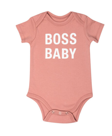 About Face Boss Baby Bodysuit 3-6 Months