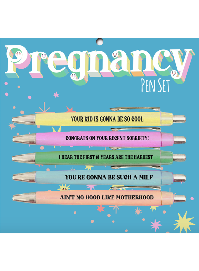 Pregnancy Pen Set
