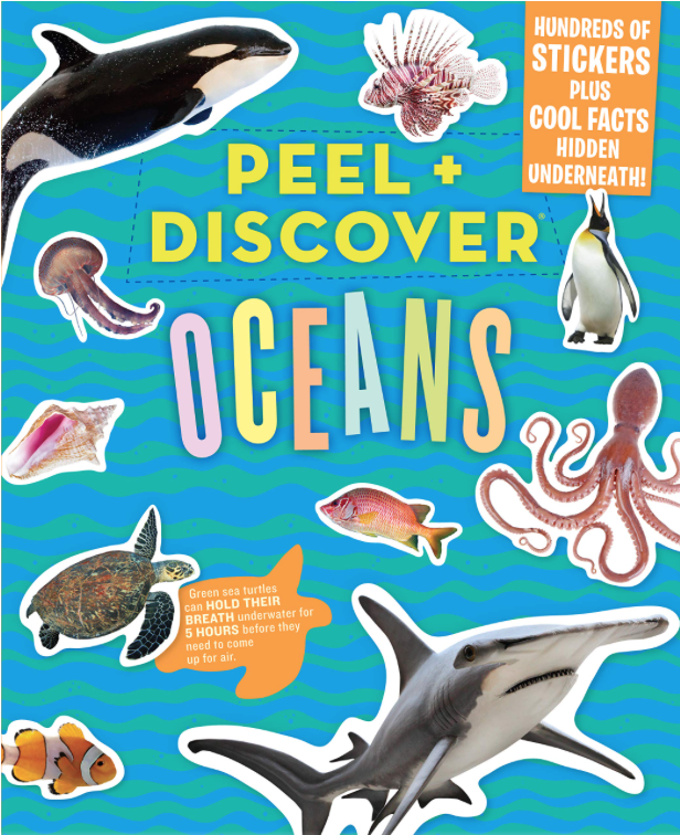 Workman Publishing Co. Peel + Discover: Oceans
