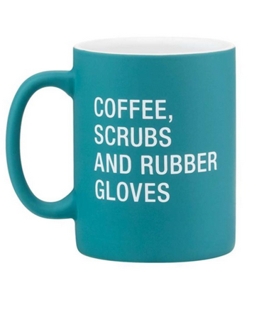 About Face Coffee Scrubs Mug