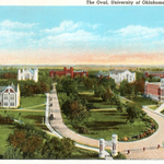 Found Image Press The Oval University of Oklahoma Norman Magnet