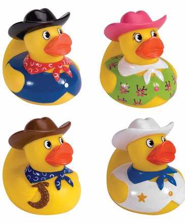 Schylling Cowboy Rubber Ducks