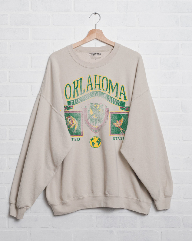 Livy Lu Oklahoma Patch Sweatshirt