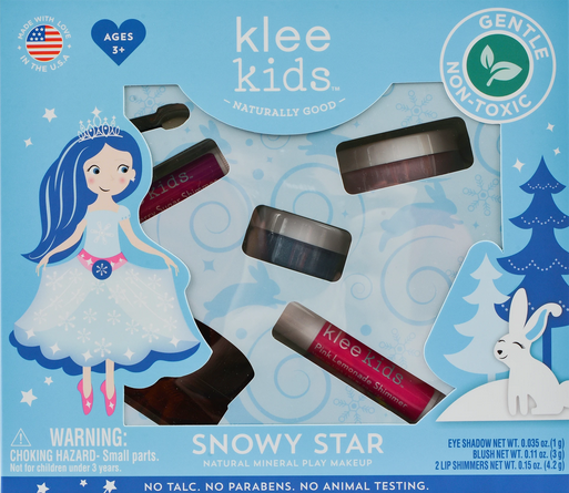 Klee Naturals Snowy Star Natural Makeup Kit - 4pc