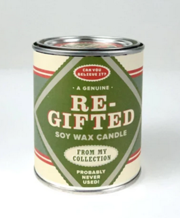 Whiskey River Soap Company Re-Gifted - Paint Can  Candle