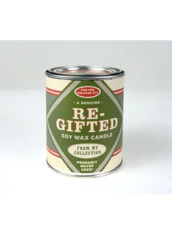 Re-Gifted - Paint Can  Candle