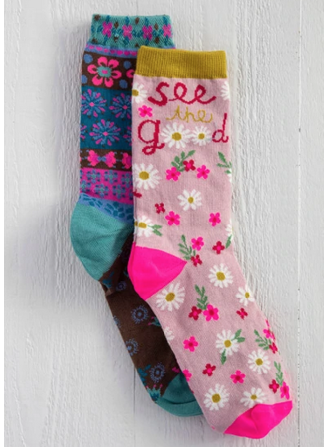 Boho Sock Set- See the Good