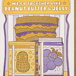 Lucky Horse Press Together Like Peanut Butter & Jelly  Card