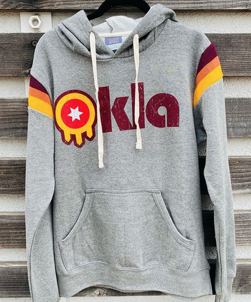 Ida Red OKLA Tulsa Hoodie Grey 2XL