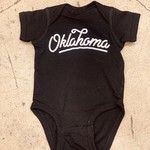 Ida Red Oklahoma Script Onesie