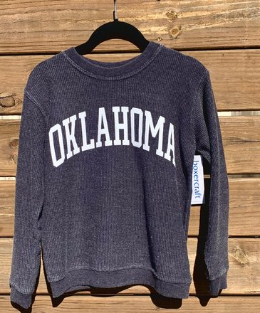 Ida Red Oklahoma Corduroy Pullover Youth