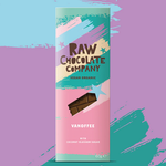 The Raw Chocolate Company Vanoffee Vegan organic Chocolate Bar Compostable Pack