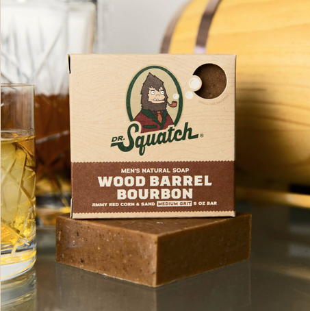Dr. Squatch Dr. Squatch Bar Soap - Wood Barrel Bourbon