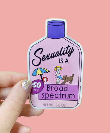 The Peach Fuzz Broad Spectrum Sticker