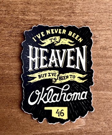 Ida Red Heaven Oklahoma Sticker