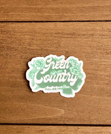 Ida Red Green Country Sticker