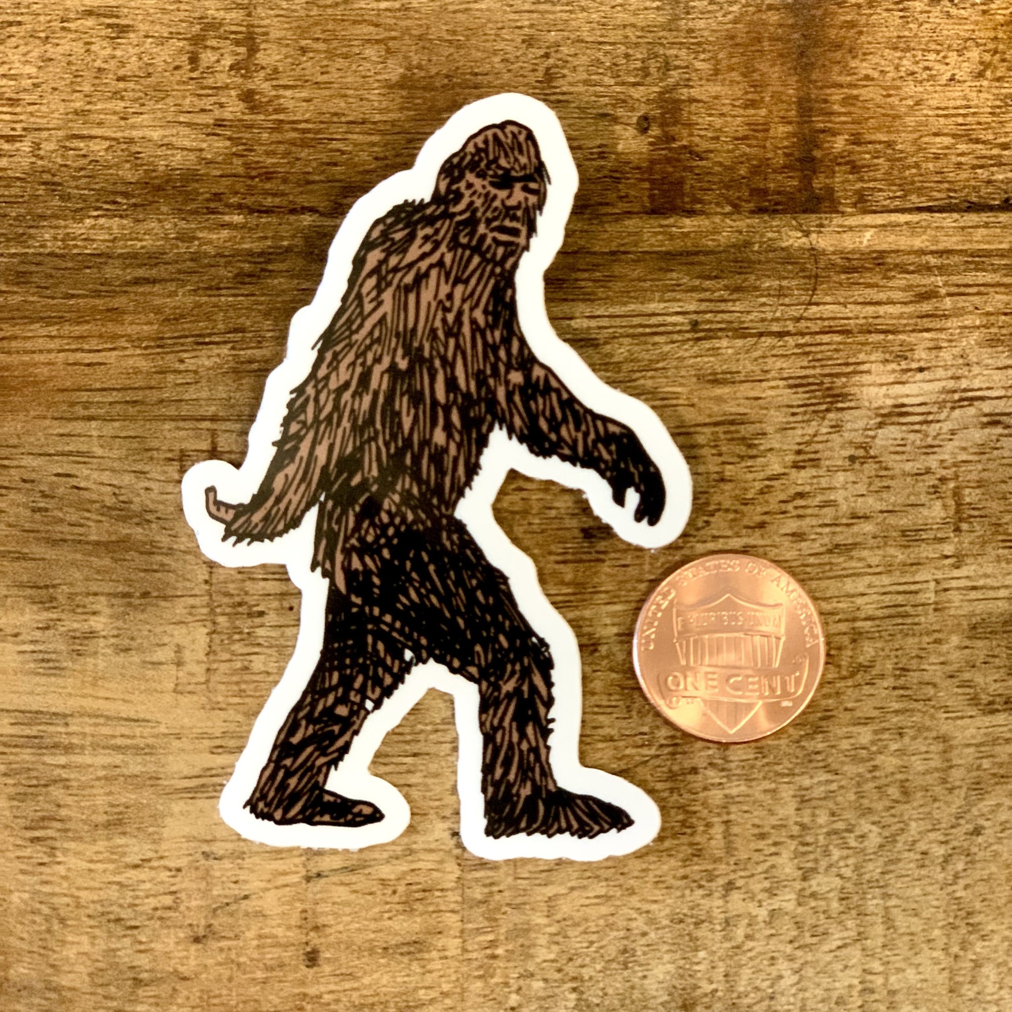 Ida Red Ida Red Bigfoot Sticker