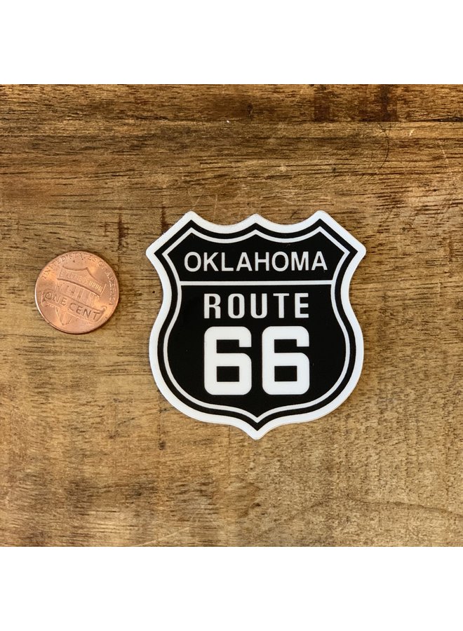 Oklahoma Route 66 Sticker