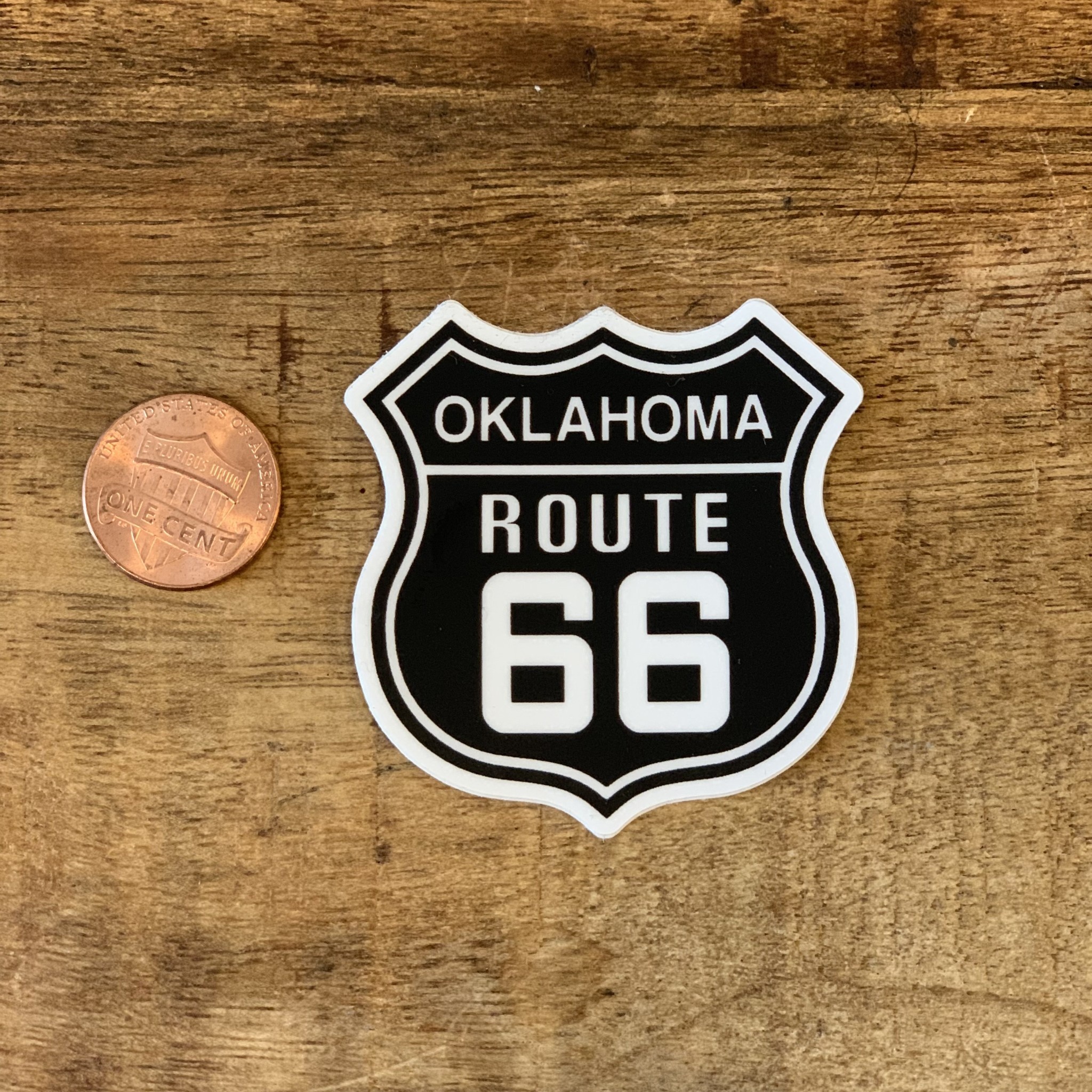 Ida Red Oklahoma Route 66 Sticker