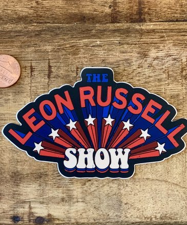 Leon Russell The Leon Russell Show Sticker