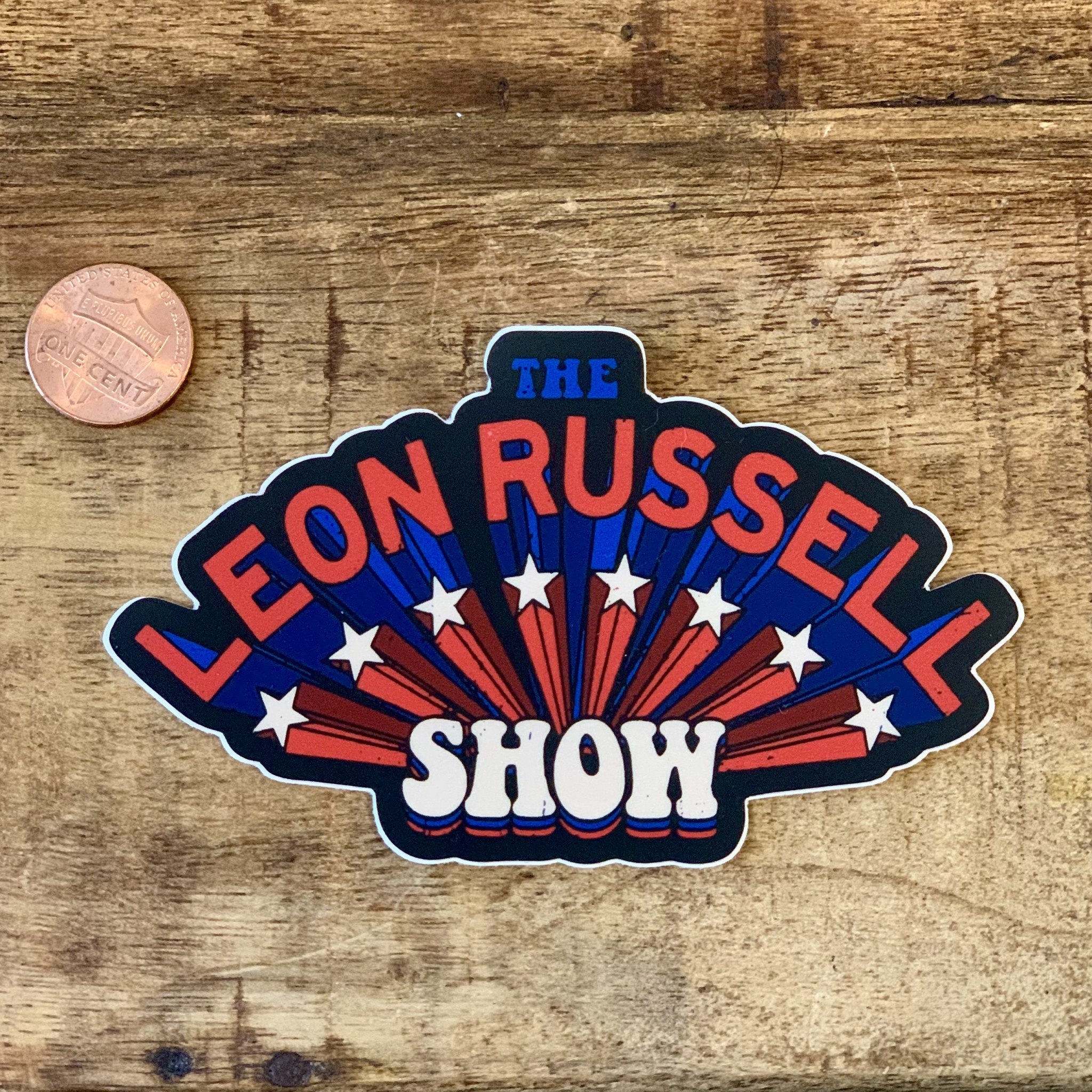 Leon Russell The Leon Russell Show Sticker