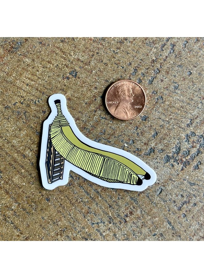 Banana Slide Sticker