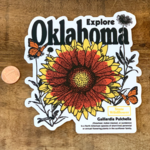 Ida Red Explore Oklahoma Sticker