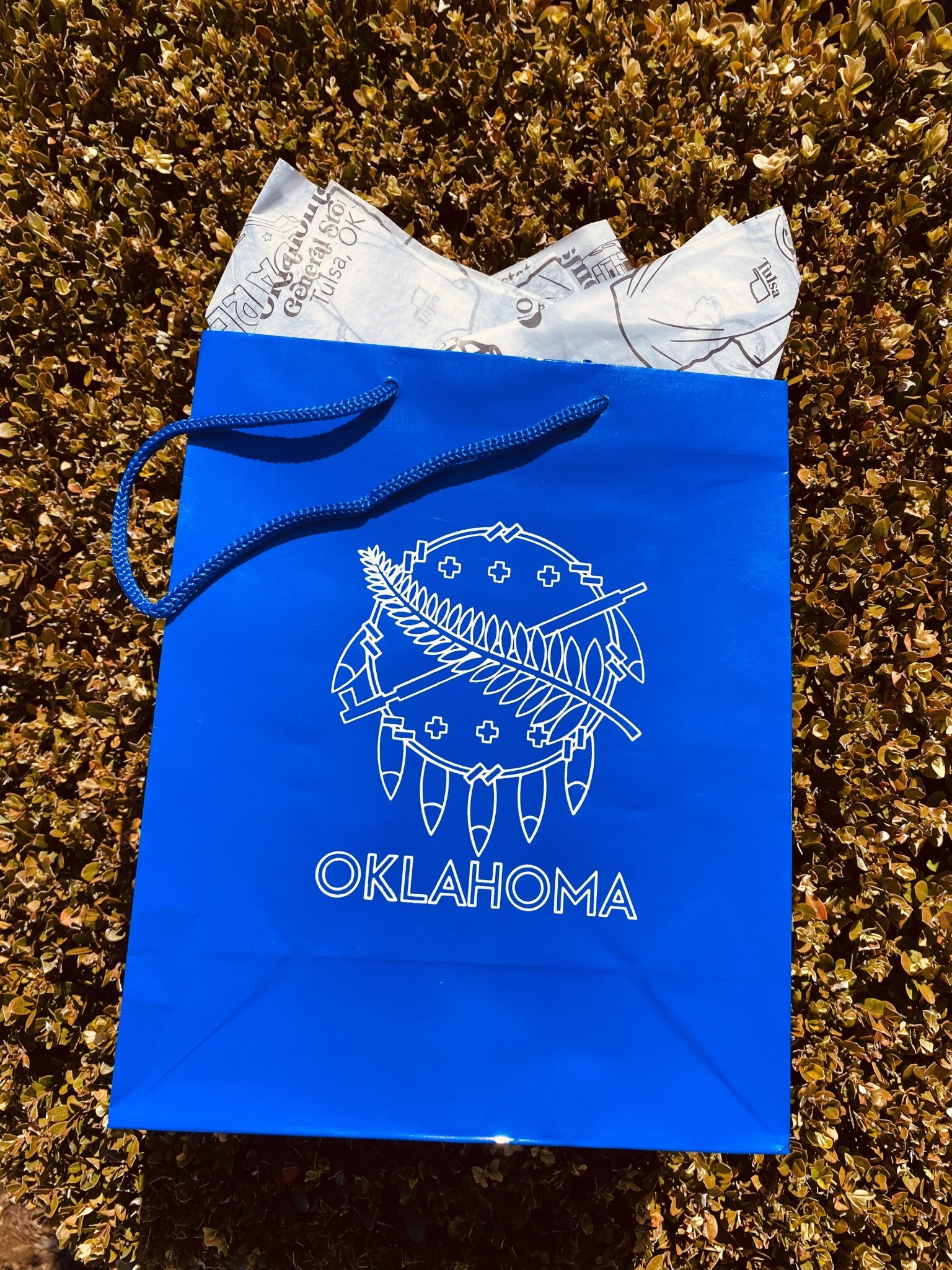 Ida Red Oklahoma Osage Gift Bag