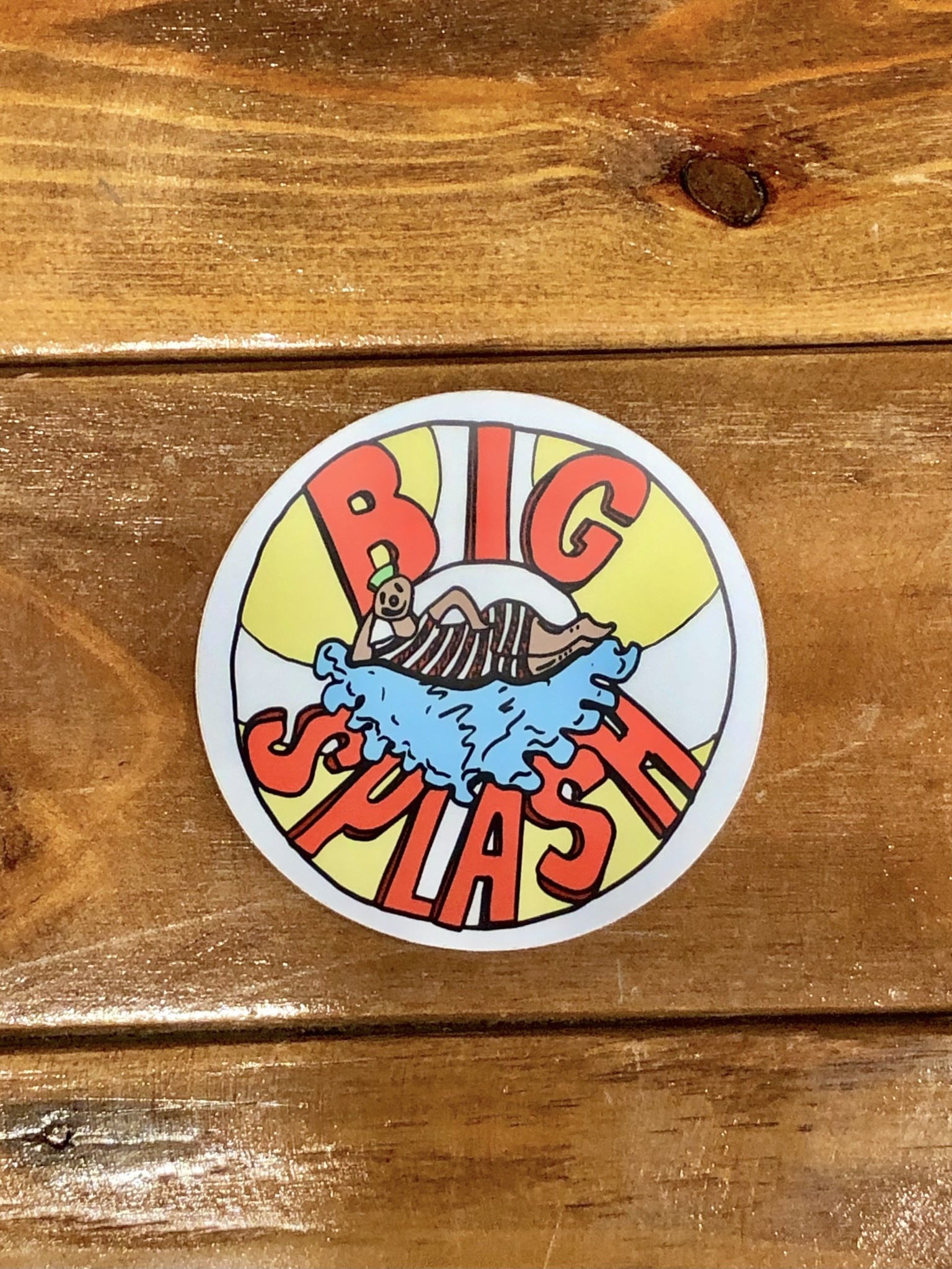 Ida Red Big Splash Sticker