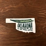 Ida Red Oklahoma Medi-Okra Sticker