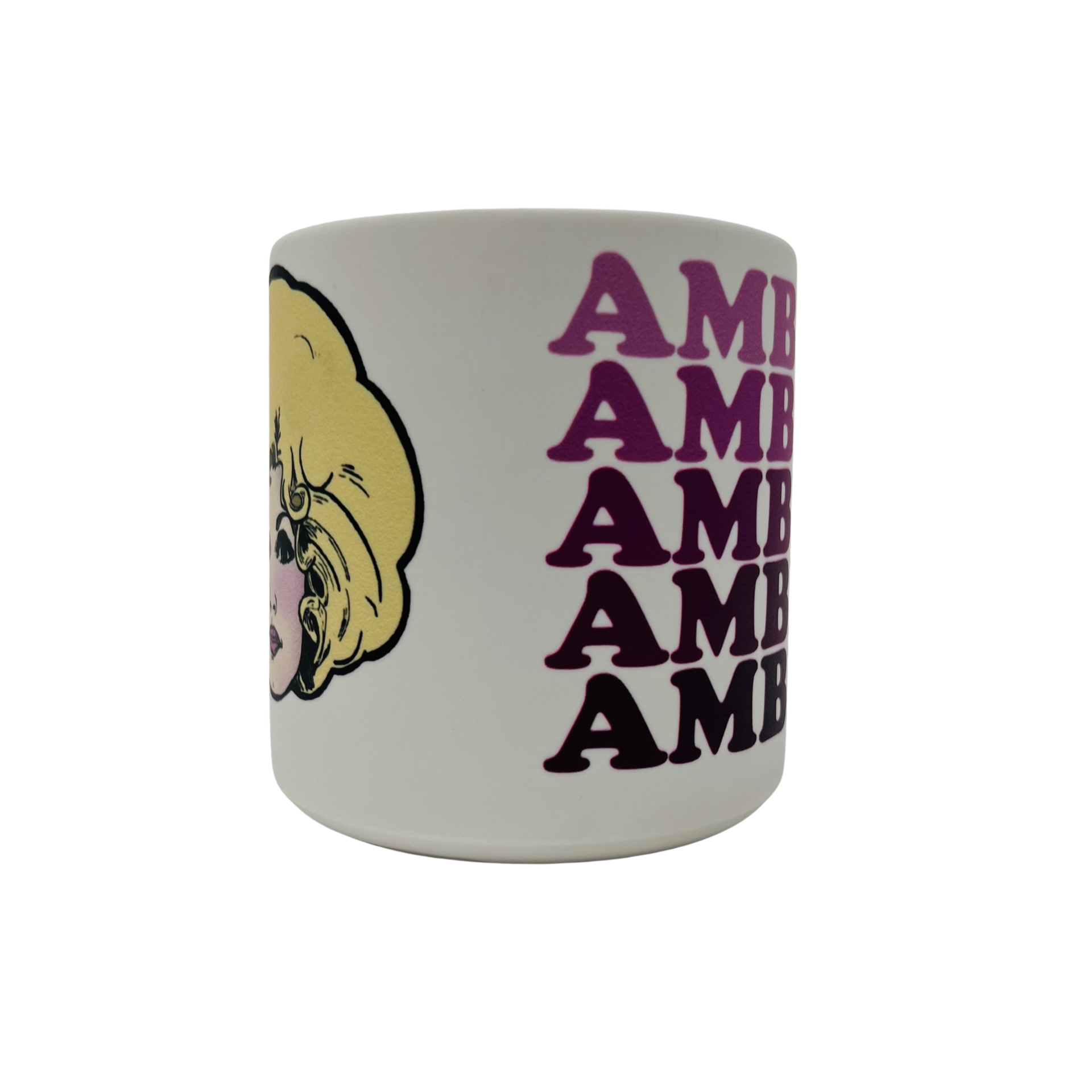 Sand Carved Metallic Mugs Cup of Ambition Rose Gold