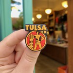 Ida Red Tulsa Driller Croc Charm